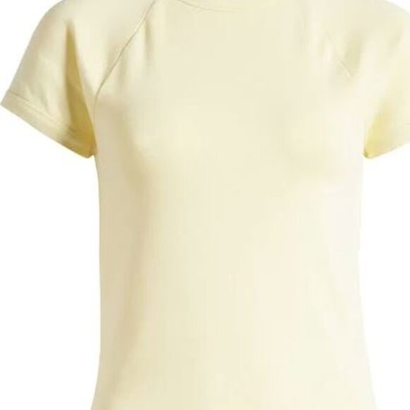 Madewell, Raglan Sleeve Baby Tee in Candlelight, Size Medium, EUC - Picture 4 of 6